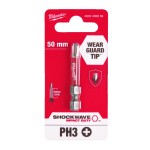 Μύτη PH3 50mm Shockwave Milwaukee 4932430858 Εργαλεία Χειρός