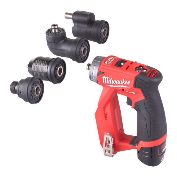 Δραπανοκατσάβιδο αποσπόμενων κεφαλών 12V Milwaukee 4933464979 Ηλεκτρικά Εργαλεία