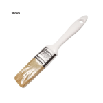 SVS Πινέλο Βαφής Ημίδιπλο Με Ξανθιά Τρίχα Και λευκή πλαστική λαβή Χρώματα - Υλικά Βαφής