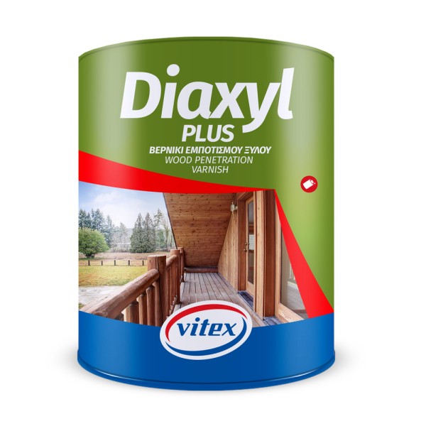 Βερνίκι ξύλου διαλύτου DIAXYL PLUS 2408 ΔΡΥΣ  750 mL ΧΡΩΜΑΤΑ - ΧΡΩΜΑΤΑ ΤΟΙΧΟΥ