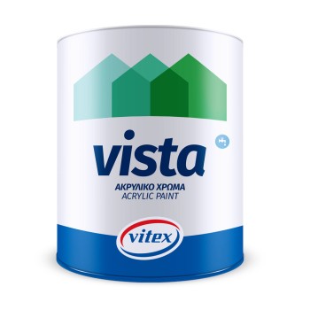 VISTA ΑΚΡΥΛΙΚΟ ΛΕΥΚΟ 15 L Χρώματα - Υλικά Βαφής