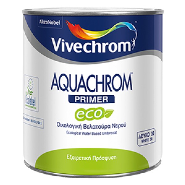 AQUACHROM ECO PRIMER 30 750 ML ΧΡΩΜΑΤΑ - ΧΡΩΜΑΤΑ ΤΟΙΧΟΥ