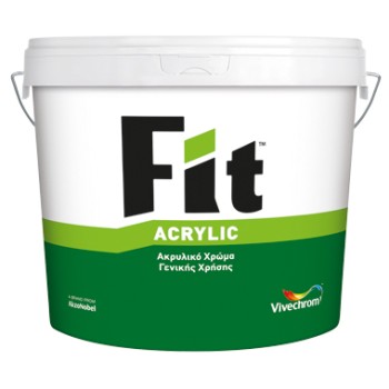 FIT ACRYLIC  BASE P 3 L (ΑΠΟΚΛΕΙΣΤΙΚΑ ΓΙΑ ΧΡΩΜΑΤΙΣΜΟ ΣΕ ΜΗΧΑΝΗ) ΧΡΩΜΑΤΑ - ΧΡΩΜΑΤΑ ΤΟΙΧΟΥ