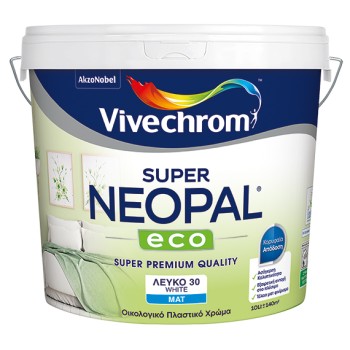 SUPER NEOPAL ECO 30 ΛΕΥΚΟ 10 L Χρώματα - Υλικά Βαφής