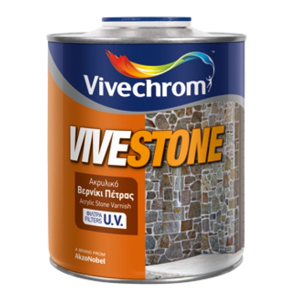 Βερνίκι πέτρας Vivechrom VIVESTONE 750 ML ΧΡΩΜΑΤΑ - ΧΡΩΜΑΤΑ ΤΟΙΧΟΥ
