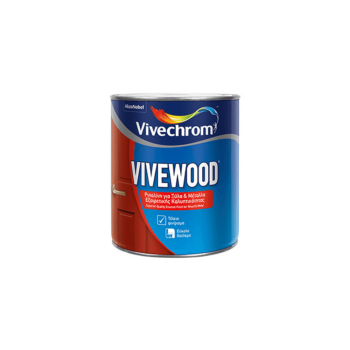 VIVEWOOD SATIN ΒΑSE P   750 ML (ΑΠΟΚΛΕΙΣΤΙΚΑ ΓΙΑ ΧΡΩΜΑΤΙΣΜΟ ΣΕ ΜΗΧΑΝΗ) ΧΡΩΜΑΤΑ - ΧΡΩΜΑΤΑ ΤΟΙΧΟΥ