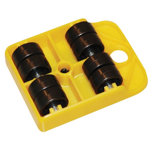 ΒΑΣΗ ΜΕΤΑΦΟΡΑΣ ΤΕΤΡΑΓΩΝΗ Φ25 105Χ80ΜΜ 100KG Σιδηρικά - Βιομηχανικά