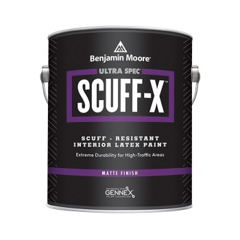 SCUFF-X MAT ΧΡΩΜΑ ΕΣΩΤ.ΧΡΗΣΗΣ ΛΕΥΚΟ - 3,78LT St Χρώματα - Υλικά Βαφής