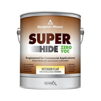 SUPER HIDE FLAT ΧΡΩΜΑ ΕΣΩΤ.ΧΡΗΣΗΣ ΛΕΥΚΟ - 3,78LT St Χρώματα - Υλικά Βαφής