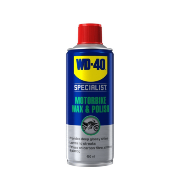 Γυάλισμα και κέρωμα WD-40 Specialist Motorbike Wax & Polish 400ml Σιδηρικά - Βιομηχανικά Γυάλισμα και κέρωμα WD-40 Specialist Motorbike Wax & Polish 400ml Σιδηρικά - Βιομηχανικά