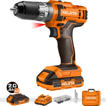 Δραπανοκατσάβιδο HOJITA κρουστικό 45Nm μπαταρίας 20V Βαλιτσάκι ΔΡΑΠΑΝΟΚΑΤΣΑΒΙΔΑ ΜΠΑΤΑΡΙΑΣ