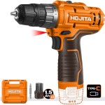 Δραπανοκατσάβιδο HOJITA 20Nm μπαταρίας 12V Βαλιτσάκι ΔΡΑΠΑΝΟΚΑΤΣΑΒΙΔΑ ΜΠΑΤΑΡΙΑΣ
