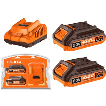Σετ μπαταρίας HOJITA 20V 2x2.0Ah & φορτιστής 2Α Σετ μπαταρίας HOJITA 20V 2x2.0Ah & φορτιστής 2Α ΜΠΑΤΑΡΙΕΣ - ΦΟΡΤΙΣΤΕΣ ΕΡΓΑΛΕΙΩΝ ΜΠΑΤΑΡΙΑΣ