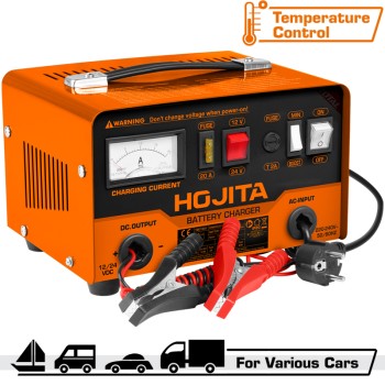 Φορτιστής μπαταρίας αυτοκινήτου HOJITA 12/24V ΦΟΡΤΙΣΤΕΣ ΜΠΑΤΑΡΙΑΣ ΑΥΤΟΚΙΝΗΤΩΝ
