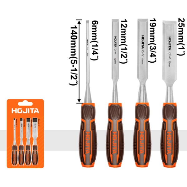 Σκαρπέλα σετ 4 τεμ. Σκαρπέλα
