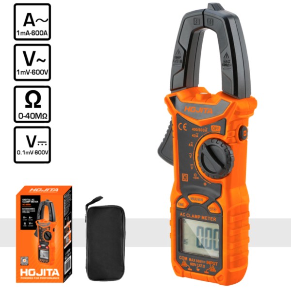 Αμπεροτσιμπίδα ψηφιακή 6000 μετρήσεων ΟΡΓΑΝΑ - ΕΡΓΑΛΕΙΑ ΜΕΤΡΗΣΗΣ