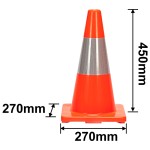 Κώνος σήμανσης ανακλαστικός Κώνοι Ανακλαστικοί