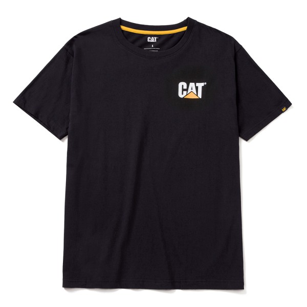 ΜΠΛΟΥΖΑΚΙ ΚΟΝΤΟΜΑΝΙΚΟ CAT W05324 ΜΑΥΡΟ TRADEMARK TEE L ΜΠΛΟΥΖΕΣ ΕΡΓΑΣΙΑΣ ΚΟΝΤΟΜΑΝΙΚΕΣ