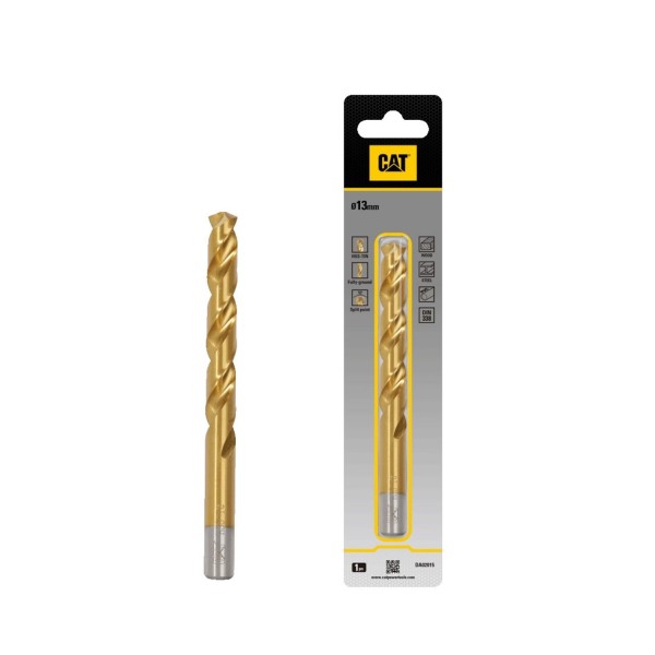 CAT Τρυπάνι τιτανίου HSS 13x151mm DA02015 ΕΞΑΡΤΗΜΑΤΑ ΗΛΕΚΤΡΙΚΩΝ ΕΡΓΑΛΕΙΩΝ CAT Τρυπάνι τιτανίου HSS 13x151mm DA02015 ΕΞΑΡΤΗΜΑΤΑ ΗΛΕΚΤΡΙΚΩΝ ΕΡΓΑΛΕΙΩΝ