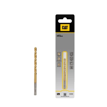 Τρυπάνι τιτανίου CAT HSS 4.5x80mm DA02006 ΕΞΑΡΤΗΜΑΤΑ ΗΛΕΚΤΡΙΚΩΝ ΕΡΓΑΛΕΙΩΝ