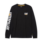 Μπλουζάκι CAT μακρυμάνικο trademark tee μαύρο L 1510034 