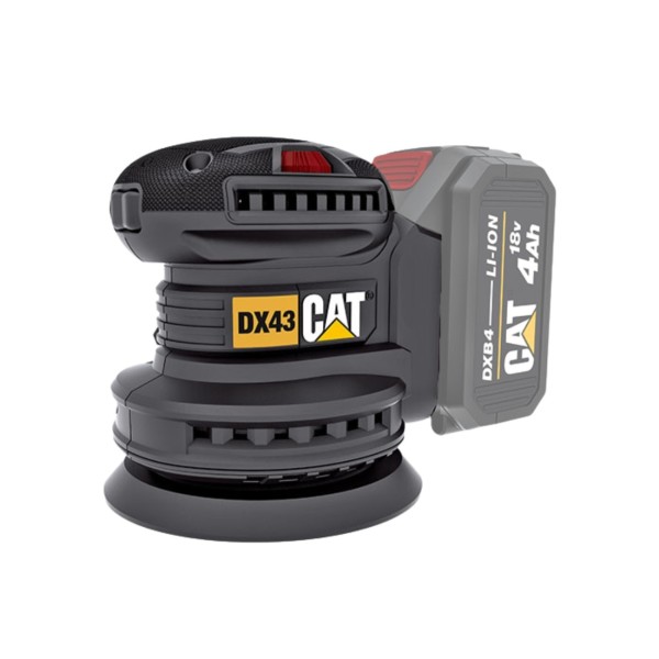CAT Solo Τριβείο έκκεντρο 125mm Brushless 18V DX43B CAT Solo Τριβείο έκκεντρο 125mm Brushless 18V DX43B