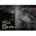 ΔΡΑΠΑΝΟ ΠΕΡΙΣΤΡΟΦΙΚΟ ΠΙΣΤΟΛΕΤΟ CAT DX21 SET 2,2J Li-ion 18V 2x4Ah  