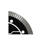 Δίσκος κοπής CAT διαμαντέ turbo 125x22.23x1.4mm DA09032 Δισκοι Κοπης - Λειανσης