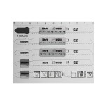 Λάμα σέγας ξύλου CAT 100mm T101BR σετ:5τεμ. DA06004 Λάμες Σέγας - Σπαθοσέγας