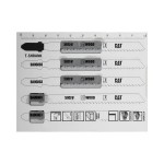 Λάμα σέγας ξύλου CAT 115mm T101B σετ:5τεμ. DA06003 Λάμες Σέγας - Σπαθοσέγας