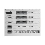 Λάμα σέγας ξύλου CAT 100mm T144DP σετ:5τεμ. DA06002 Λάμες Σέγας - Σπαθοσέγας