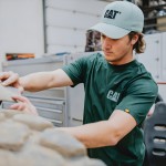 CAT Καπέλο εργασίας jockey πράσινο one size W01791