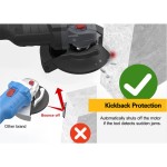 CAT Solo Γωνιακός τροχός 125mm brushless 18V DX3010B