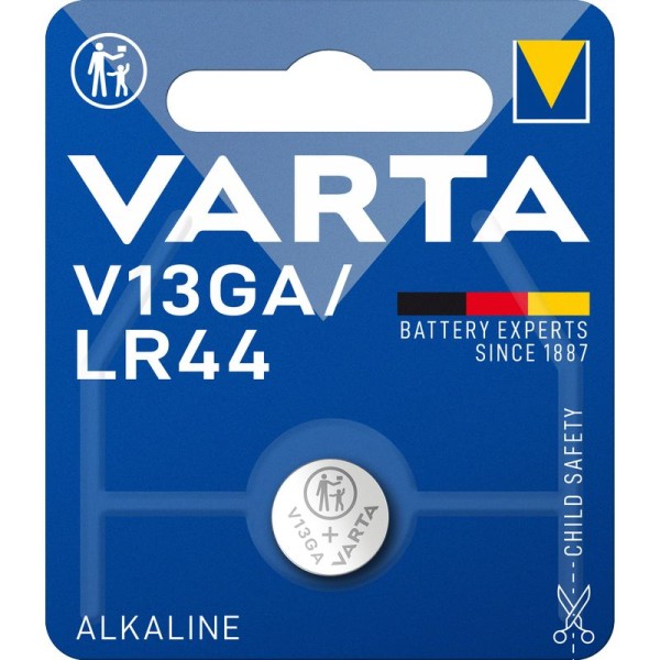 Varta 12254 Μπαταρία V13GA/LR44 1,5V Alkaline (1τεμ./blister) Varta 12254 Μπαταρία V13GA/LR44 1,5V Alkaline (1τεμ./blister)