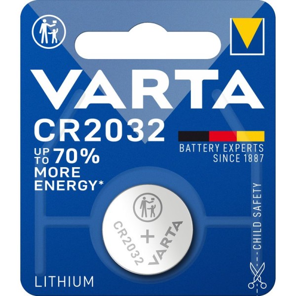 Varta 127720 Μπαταρία CR2032 Λιθίου (2τεμ./blister)