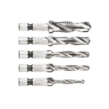 Dewalt DT50060 Σετ Τρυπάνια Κολαούζο Τιτανίου 5 τεμ 