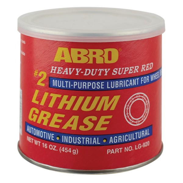 Abro LG-920 Κόκκινο Γράσσο Λιθίου No2 Κυτίο 454gr Abro LG-920 Κόκκινο Γράσσο Λιθίου No2 Κυτίο 454gr