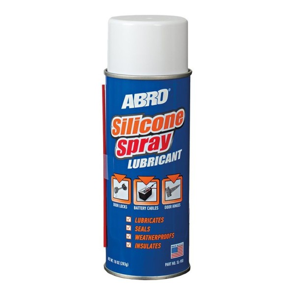 Abro SL-900-CH-WH Spray Λιπαντικό Σιλικόνης 283gr Abro SL-900-CH-WH Spray Λιπαντικό Σιλικόνης 283gr