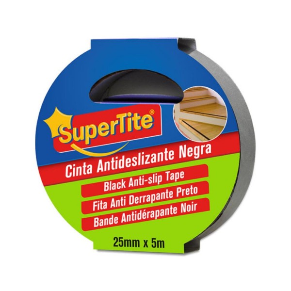 Supertite 8064 Αντιολισθητική Ταινία Μάυρη 25mm 5m Supertite 8064 Αντιολισθητική Ταινία Μάυρη 25mm 5m