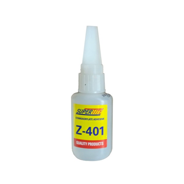 Supertite Z-401 Super Glue για Πορώδεις Επιφάνειες 20gr 