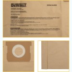Dewalt DXVA19-4202 Σακούλα Σκούπας 45L-61L 3ΤΜΧ 