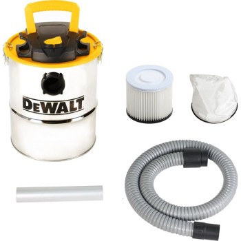 Dewalt DXV15A Σκούπα Στάχτης με Ανοξείδωτο Κάδο 15L 