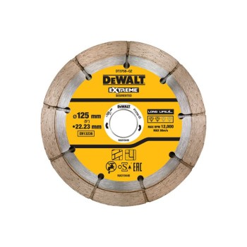 Dewalt DT3758 Δίσκος Κοπής Δομικών Υλικών 125 x 22.2mm 