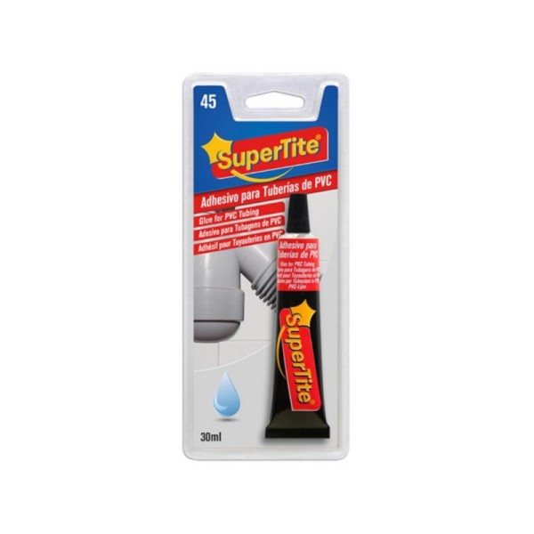Supertite 2445XS Κόλλα Πλαστικών Σωλήνων PVC 30ml Supertite 2445XS Κόλλα Πλαστικών Σωλήνων PVC 30ml