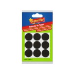 Supertite 8130 Στρογγυλά Τσοχάκια Μαύρα 25mm 18TMX