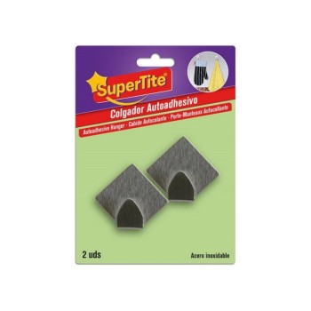 Supertite 7992 Διαμαντέ Γαντζάκια Τοίχου Ανοξέιδώτα 2ΤΜΧ 