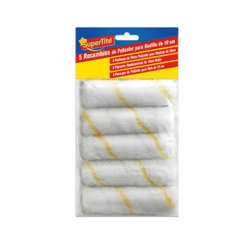 Supertite 3182 Ανταλλακτικά για Ρολό Βαφής 10cm 5ΤΜΧ 