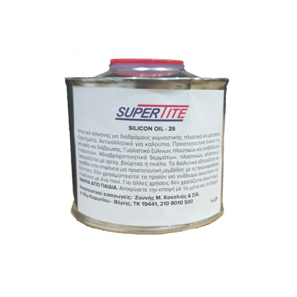 Supertite 00072 Silicone Oil-25 Λιπαντικό Σιλικόνης 0.5lt Supertite 00072 Silicone Oil-25 Λιπαντικό Σιλικόνης 0.5lt
