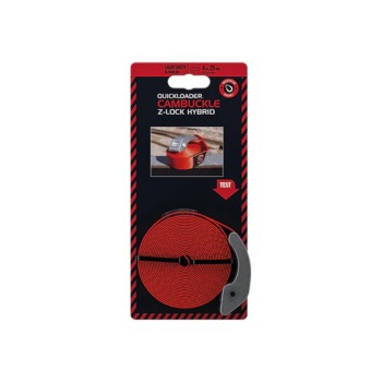 Quickloader QLZ800LDH Z-Lock Hybrid Ιμάντας Φορτίων με Κούπμπωμα 4m x 25mm 