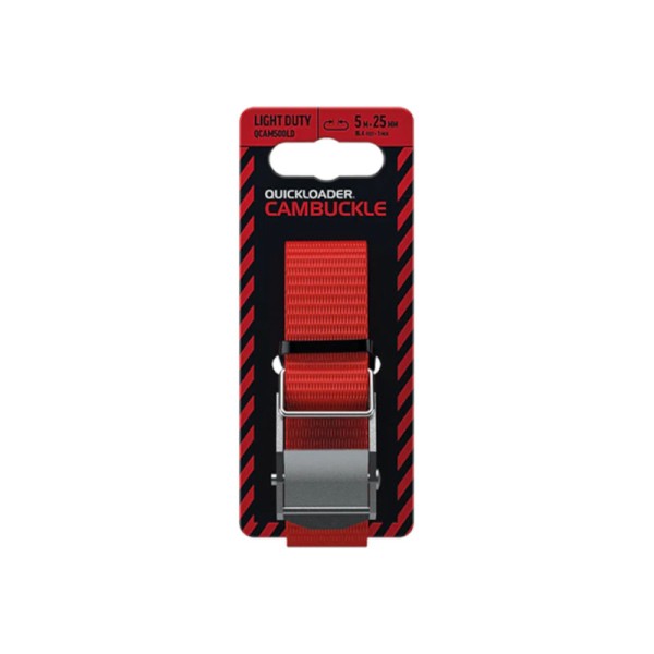 Quickloader QCAM500LD Classic Ιμάντας Φορτιών με Κούμπώμα 5m x 25mm Quickloader QCAM500LD Classic Ιμάντας Φορτιών με Κούμπώμα 5m x 25mm